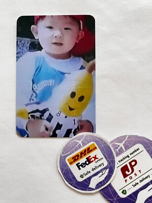 SEVENTEEN WOOZI Semicolon Ktown4u Childhood Photocard Photo card