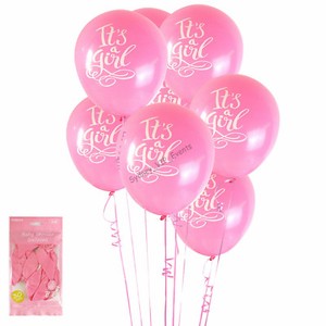 its a girl helium balloon