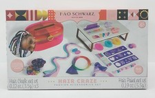 NEW FAO Schwarz Ultimate Hair Craze Fashion Accessories Set 58 PC Crazy Hair