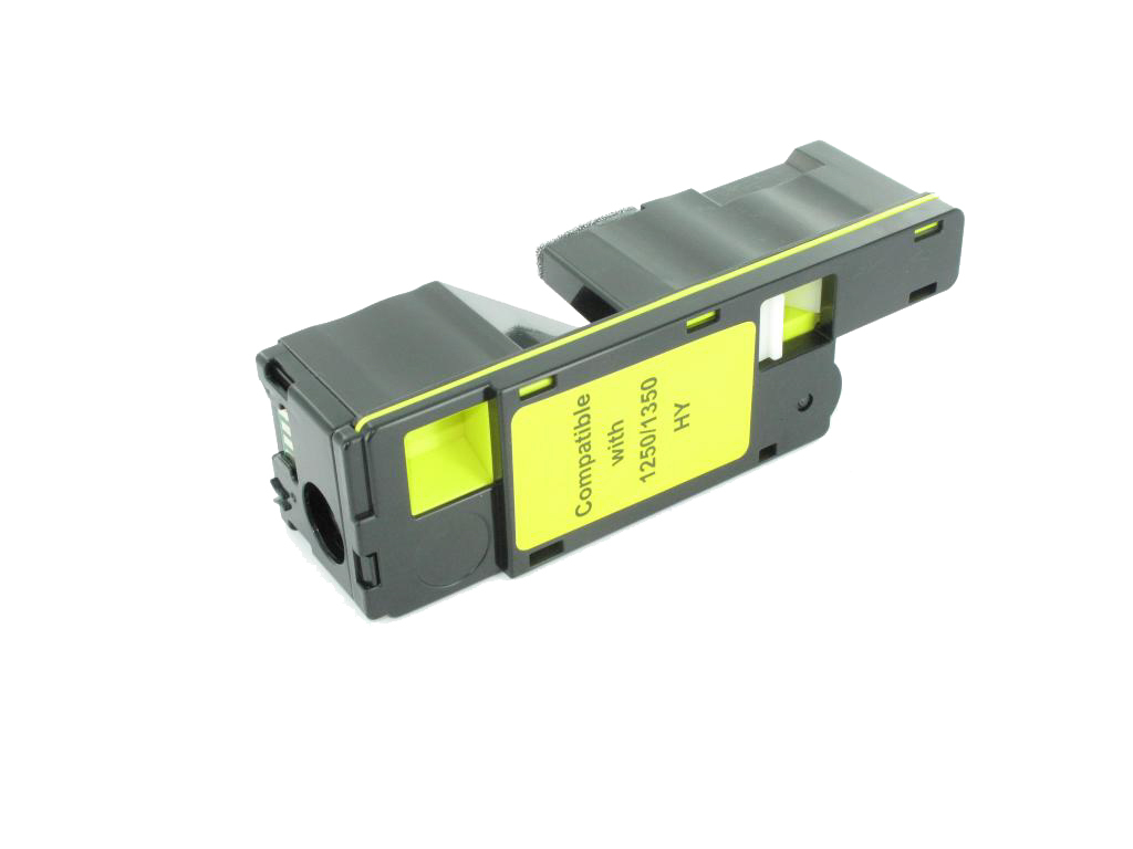 Toner Jaune compatible pour DELL 1250C afin d'assurer vos présentations de fin d'année