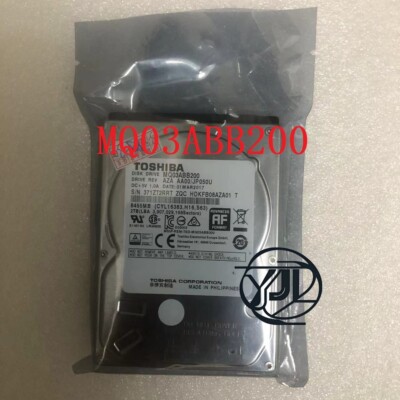 Toshiba 2TB MQ03ABB200 5400RPM 16MB SATA 2.5'' Laptop HDD Hard Disk Drive 15mm