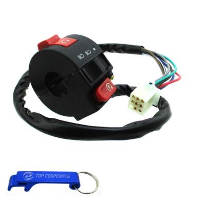 3 Function 8 Wire Handle Kill Light Start Switch Female Plug for ...