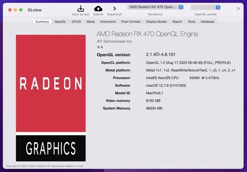 Radeon RX 470 8GB Metal GPU Video Graphics Card Mac Pro 4K Boot Screen 580 570 - Picture 12 of 13