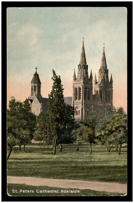 Vintage Postcard - St. Peters Cathedral, Adelaide, SA. A8