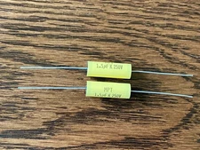 2 New 1.5 uF 250V Supertech MPT Film Audio Signal Crossover Capacitors (Qty)