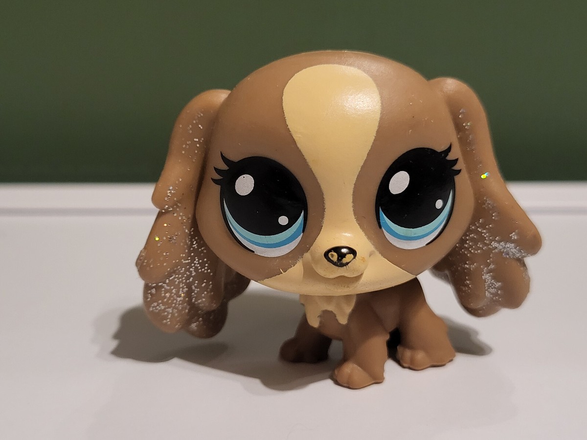 LPS #PC 295 LITTLEST PETSHOP ORIGINAL AUTHENTIQUE CHIEN DOG NUTMEG
