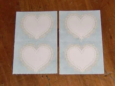 Mrs. Grossman Sticker Modules ~ Paper Whispers Pink Lace Heart