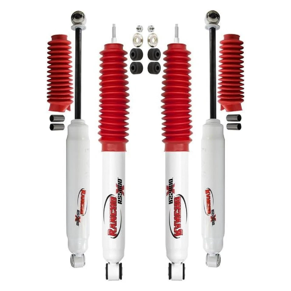 Rancho RS5000X Front & Rear Shocks Set for 05-16 Ford F-450 F-550 Super Duty - Imagem 2 de 4