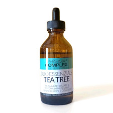 Tea Tree Oil 100Ml, Olio Essenziale Tea Tree Puro per Funghi Unghie, Pelle, Cape