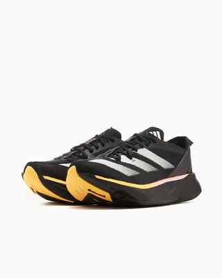 Adidas Adizero Adios Pro 3, Men's Size 12.5, Black/Metallic/Spark IG6439 NEW!