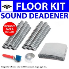 Heat & Sound Deadener Ford 1941 - 48 Floor Kit + Seam Tape, Roller 27432Cm2