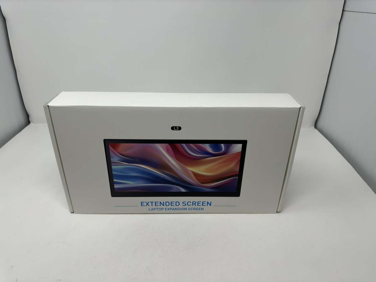 Portable Monitor L3 Travel Monitor– 12.1'' FHD IPS Extended Laptop