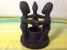 Farandole Rituelique _Brûle Encens En Terre Cuite _ Afrique . 