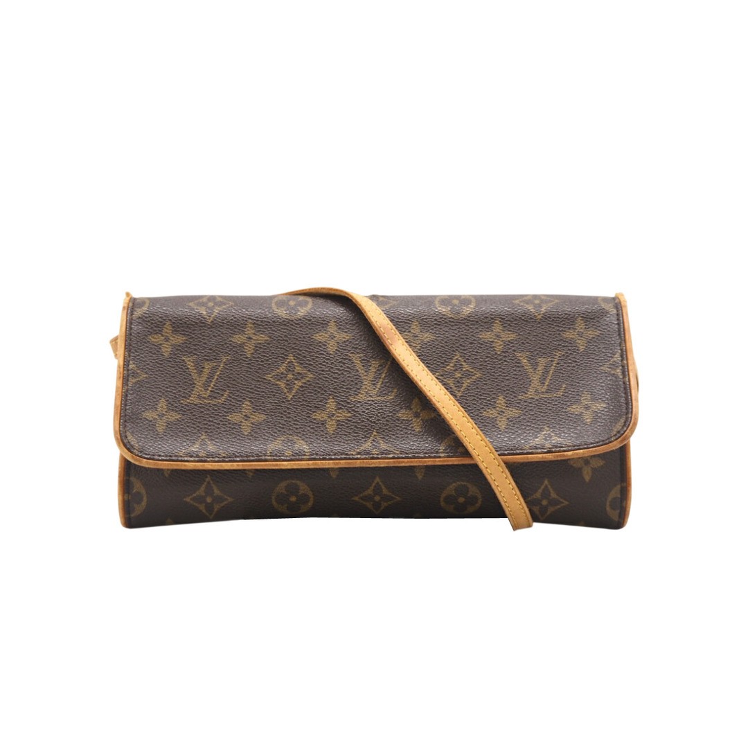 LOUIS VUITTON Pochette Twin GM Shoulder bag M51852 Women's Monogram Auth thumbnail 2