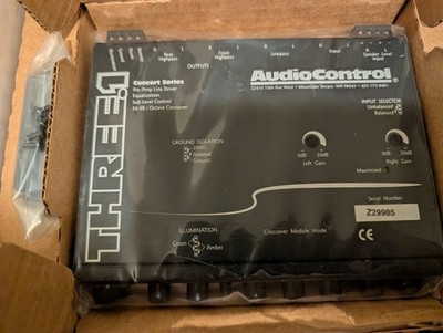 AudioControl THREE.1 イコライザー 【公式通販】