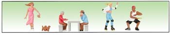 Figuras Modelo Power 6197 O People at the Park (Juego de 6) | Condition: New