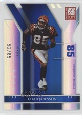 2004 Donruss Elite Status Die-Cut 52/85 Chad Johnson #20 6p0