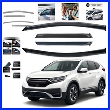 Shatterproof Out-channel Window Deflectors For Honda Cr-v Crv 2017-2022 Rain... Shatterproof Out-channel Window Deflectors For Honda Cr-v Crv 2017-2022 Rain...