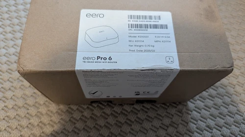 Eero Pro 6E Plus Mesh Wi-Fi Router Talk talk ISP