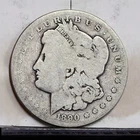 1890-CC Morgan Dollar - AG Details rim bump 1:00 (#61346-L)