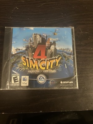 SimCity 4: Deluxe Edition Mac Apple, 2005 BRAND NEW - FACTORY SEALED