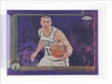 PAYTON PRITCHARD 2025-26 TOPPS CHROME PURPLE WAVE REFRACTOR #18 /75 Q0M-612