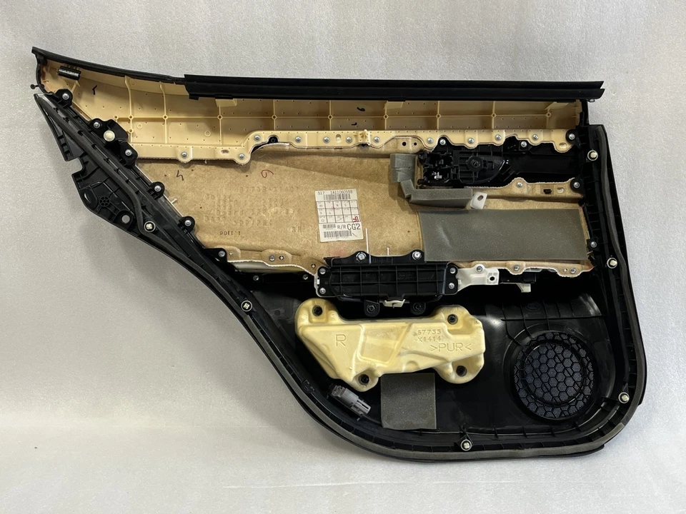 2013 2014 2015 2016 2017 2018 LEXUS ES300H ES350 panel de moldura de puerta trasera derecha lb20 Foto 3 de 4