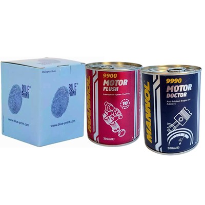 BLUE PRINT ADF122102 Ölfilter MANNOL Spülung + Additiv Öl für DS 3 4 II 5 7 9