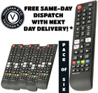 6x Samsung Smart TV Remote Control BN59-01315B Replacement RU7100 TU7100 4K UHD