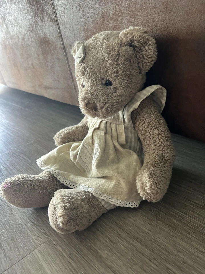 OURS EN PELUCHE DE COLLECTION LOUISE MANSEN 45 CM - Photo 2/4