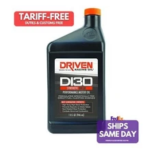 Driven Oil 18306, One Di30 5W30 Synthetic Oil 1 Quart Performance Racing Parts