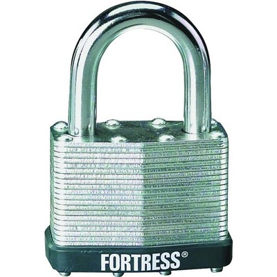 Master Lock 1803T Padlock, Keyed Alike Key, 1/4 in Dia Shackle, 7/8 in H Shackle