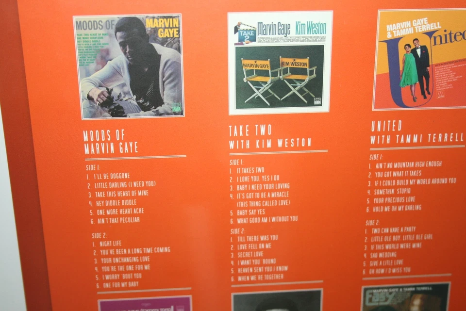 Marvin Gaye-Marvin Gaye Volume Two 1966-1970 Vinyl Box Set 180G(New/Sealed)Mint - Image 3 of 4