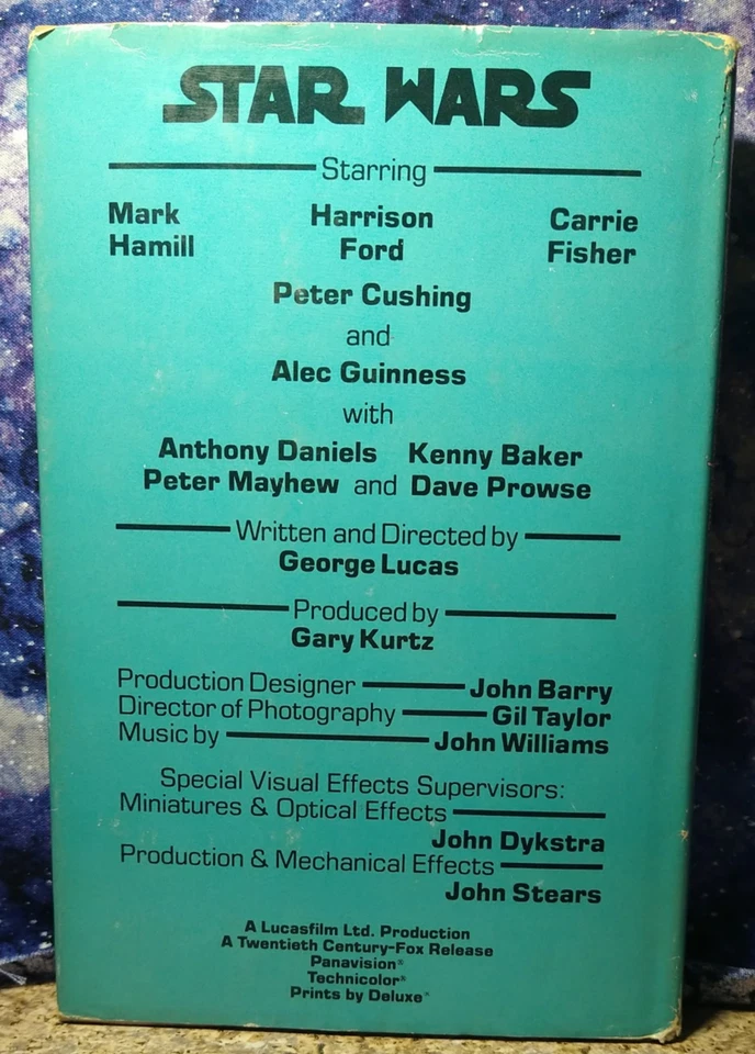 Star Wars: From The Adventures Of Luke Skywalker (1st Ed; HC) (1976; BCE S27) Foto 2 de 4