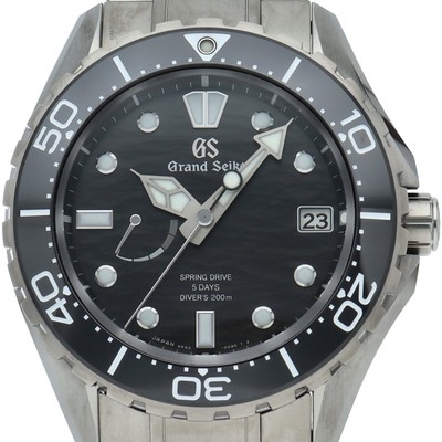SEIKO Grand Seiko Spring Drive 5 Days Diver's SLGA015/9RA5-0AC0 Bright titan...