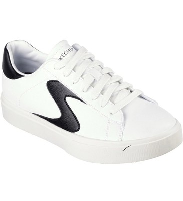 Skechers Court Classics Eden LX Womens Size 11 Beaming Glory White Shoes New