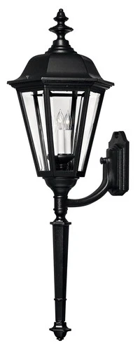 Hinkley Manor House 41" High Black Outdoor Wall Light - Picture 3 of 7
