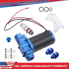 400 Gph Electric Fuel Pump Billet Gas Alcohol Pump Wby Pass Street Racing Front