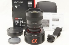 MINT Sony FE 14mm F1.8 GM SEL14F18GM with original box and accessories 25091308
