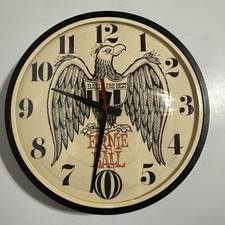 Vintage Ernie Ball Eagle Wall Clock P6230 Ball’s Are Best 1989 Made In USA