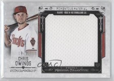 2015 Museum Collection Momentous Materials Jumbo Relics 18/50 Chris Owings 2f9
