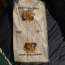 Vintage Van Heusen 417 Shirt Prep 15 Neck Vanopress 34 VTaper. Relic Collar New 