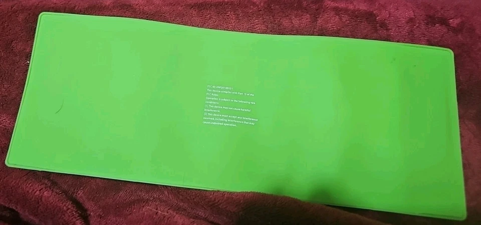 Brookstone Bluetooth Green Roll Up Keyboard - Image 2 of 4