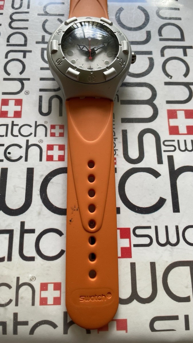 Swatch Irony Scuba 200 ZAMPIKA Cream Men's Watch YDS4003