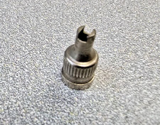 Vintage Porsche 356 911 912 914 924 944 928 Valve Stem Cap W Scraeder Valve Tool