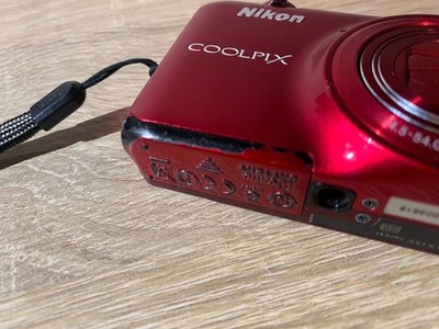 Nikon COOLPIX S6500 16.0MP Digital Camera - Red for sale online | eBay