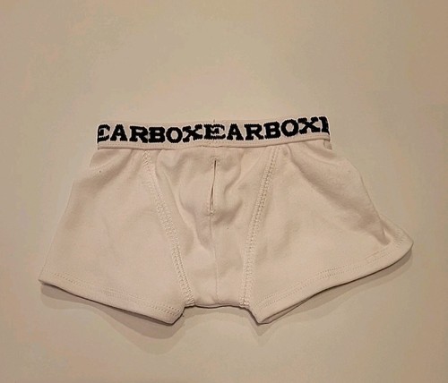 Build A Bear weiße BEARBOXER Boxershorts Unterteile Shorts - Bild 2 von 4