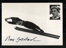 Max Bolkart Autogrammkarte Original Signiert Skispringen + A 254663