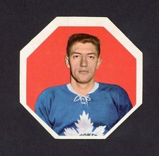 1961-62 YORK PEANUT BUTTER YELLOW BACKS #33 AL ARBOUR    28955