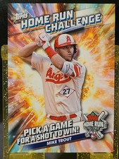 2024 Topps Series 1 - Home Run Challenge Code Card Mike Trout #HRC-2 Angels